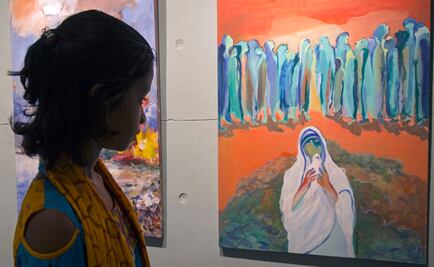 Exponen dibujos de niños rohinyás tras el estallido de violencia en Birmania 