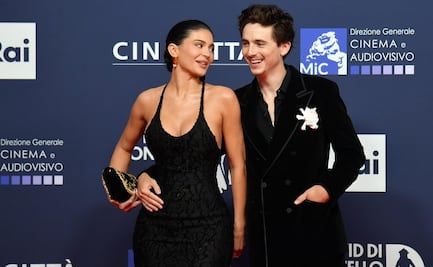 Timothée Chalamet y Kylie Jenner aparecen por primera vez como pareja en una alfombra roja