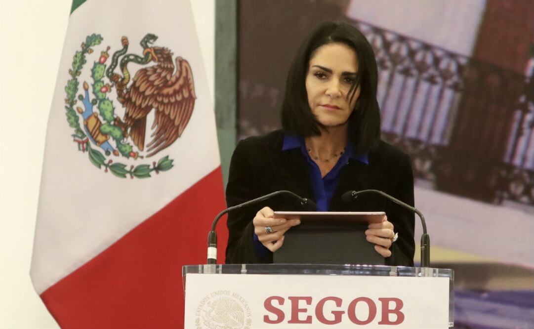 Ceremonia de reconocimiento público de la responsabilidad del Estado Mexicano y disculpa a Lydia Cacho. FOTO : LUCÍA GODINEZ / EL UNIVERSAL.