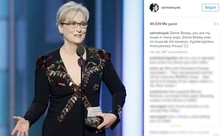 Meryl Streep, la musa de Salma Hayek