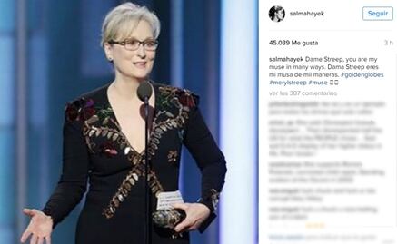 Meryl Streep, la musa de Salma Hayek