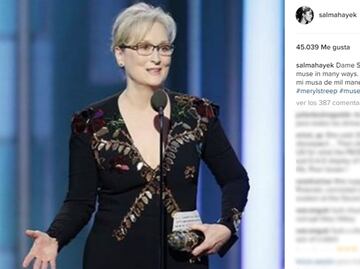 Meryl Streep, la musa de Salma Hayek