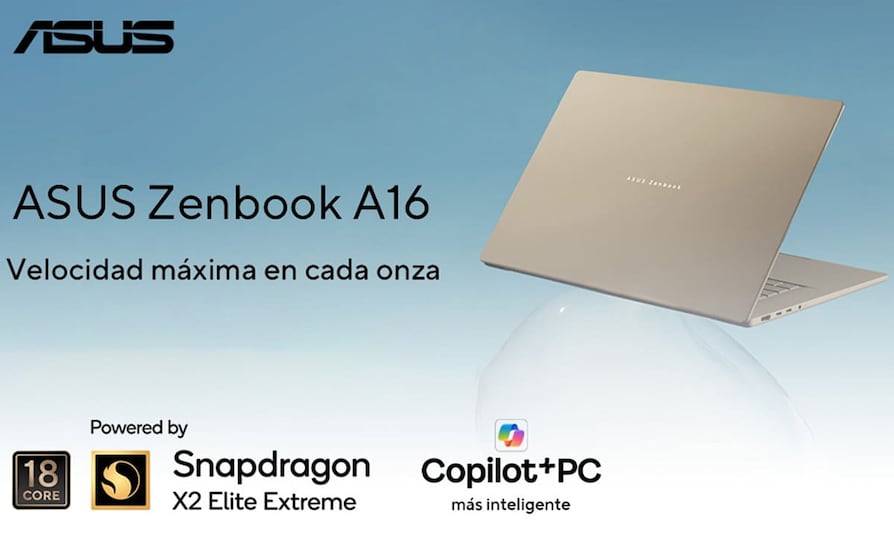ASUS Zenbook A16, una laptop perfecta para un estilo de vida moderno y dinámico