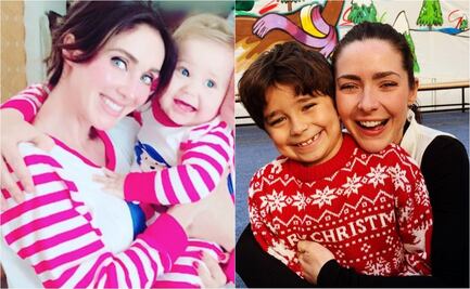 Mamás famosas despiertan el espíritu navideño en sus pequeños 