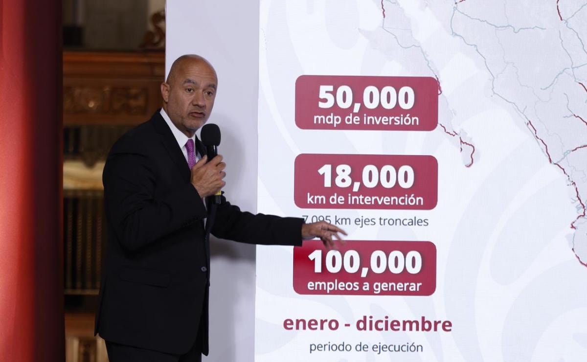 Sheinbaum anuncia "Mega Bachetón" en carreteras de México; destaca  inversión de 50 mil mdp