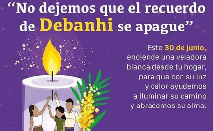 Piden justicia para Debanhi con publicación en redes sociales y veladoras