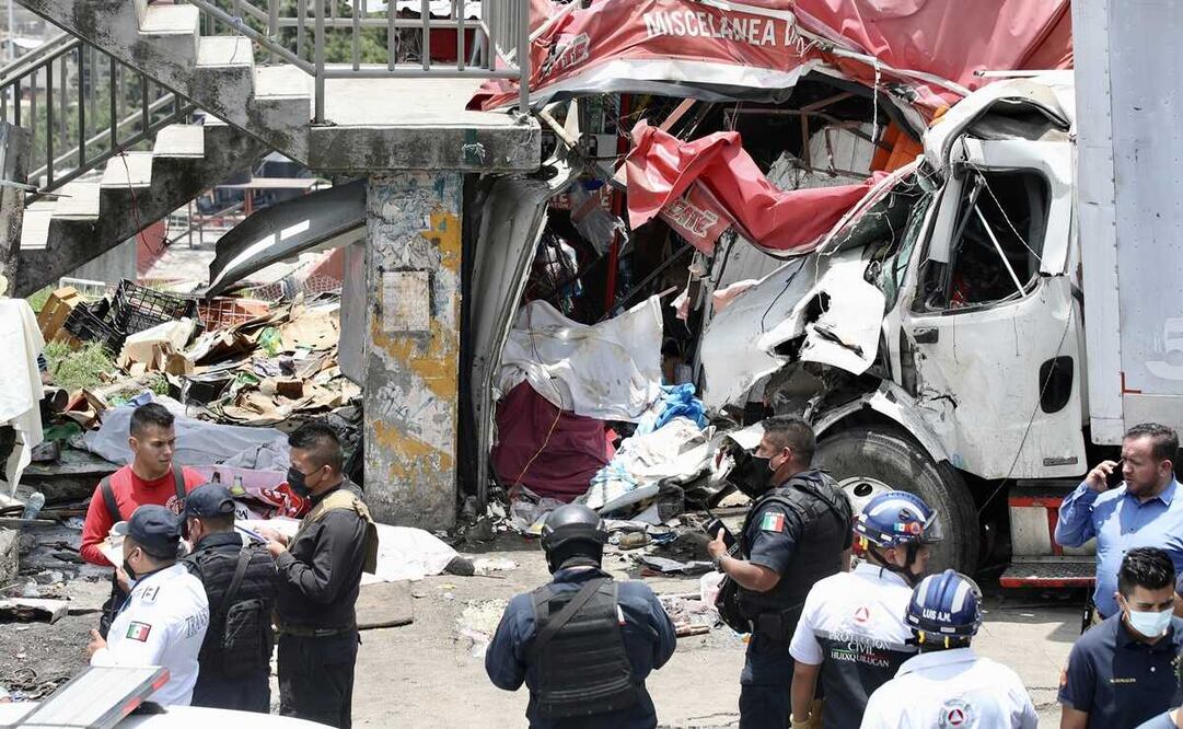 El accidente donde perdieron la vida 4 dultos y una menor de edad se suscitó el pasado 25 de julio en la colonia San Francisco Chimalpa. Foto: Especial