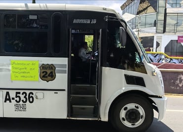 Transportistas de Oaxaca piden renovar concesiones; denuncian cambios al proyecto del Binni Bus