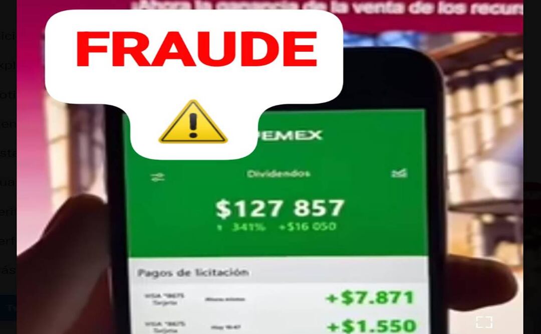 La petrolera estatal advirtió a la población para no dejarse engañar por un video apócrifo que circula sobre este tipo de inversiones. Foto: @Pemex