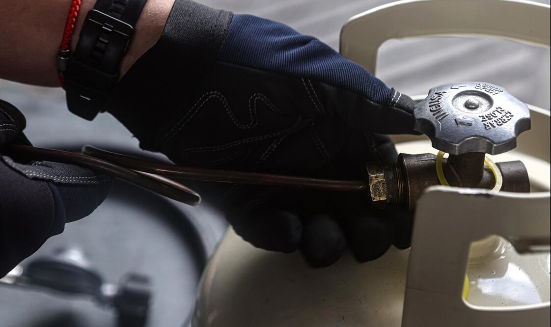 Gas LP. Foto: Gabriel Pano/EL UNIVERSAL