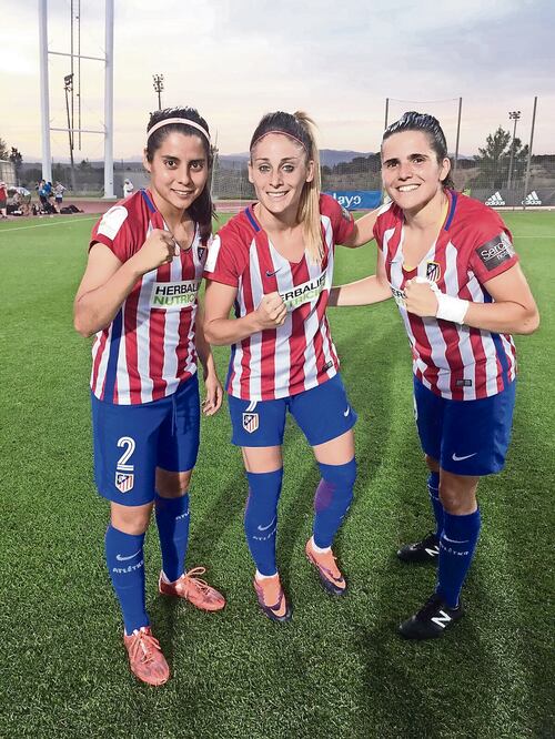 Kenti Robles es la Jugadora Más Valiosa en el Atlético (TWITTER KENTI ROBLES)