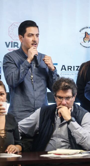 Amenaza. El esposo de Guadalupe García exigió a las autoridades mexicanas que realmente apoyen a su pareja, cuya deportación, el pasado 9 de febrero, se volvió viral (GERMÁN ESPINOSA)