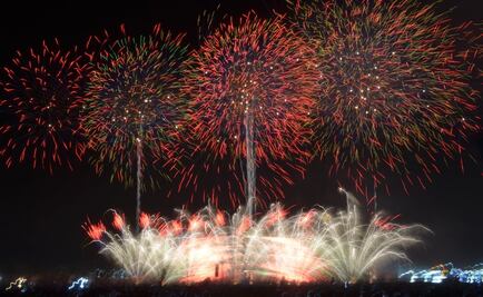 Concurso de Piromusicales reúne a 50 mil asistentes en Tultepec