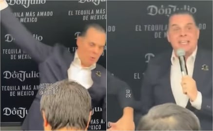 Christian Martinoli sufre caída en evento de marca y bromea: "Imité a Juan Gabriel"