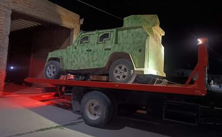 Aseguran vehículos blindados durante 3 operativos en Sonora; decomisan armas y distintas drogas