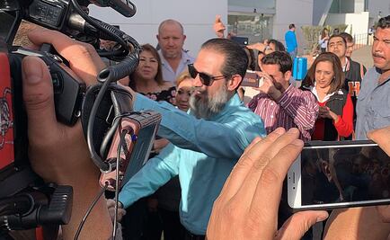 “Te queremos Memo, te queremos”; así recibieron a Guillermo Padrés en Hermosillo 