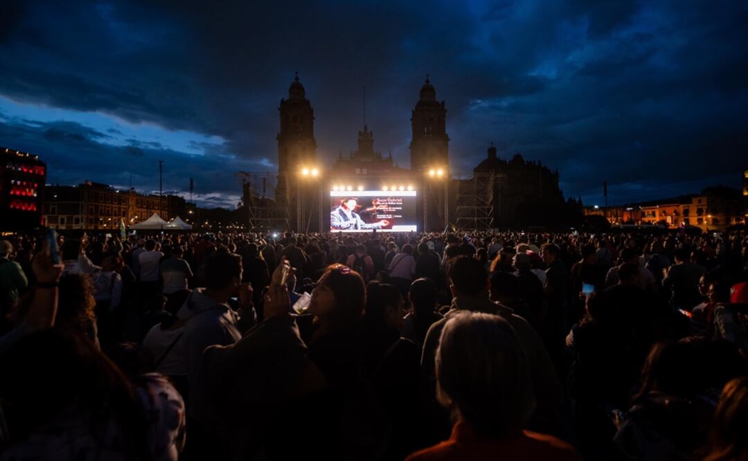 Estos fueron los mejores conciertos gratuitos en el Zócalo de CDMX. Foto: Especial