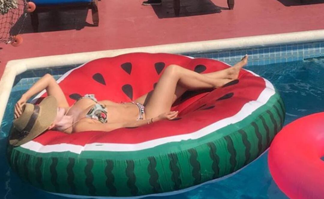 Aracely Arámbula demostró cómo pasar un domingo relajado en bikini FOTO: INSTAGRAM