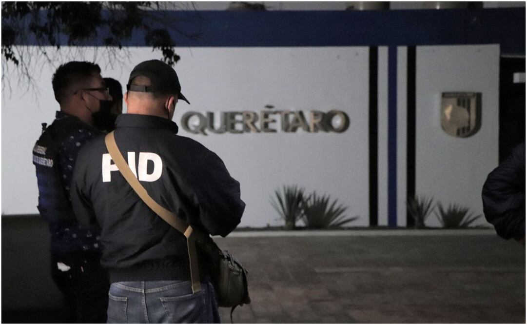 Fiscalía catea las instalaciones del CEGAR, casa del Querétaro / FOTO: Twitter: @fiscaliaqro