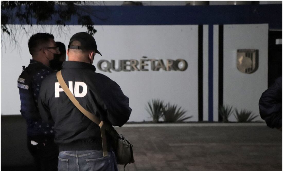 Fiscalía catea las instalaciones del CEGAR, casa del Querétaro / FOTO: Twitter: @fiscaliaqro