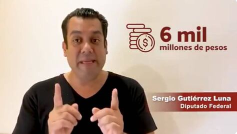 Diputado de Morena propone recorte de 60% a partidos por coronavirus