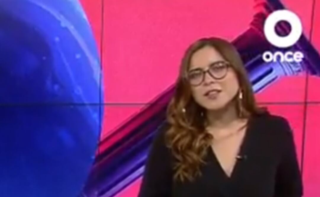 Estefanía Veloz, colaboradora del programa “De Buena Fe”. Foto: Captura de pantalla