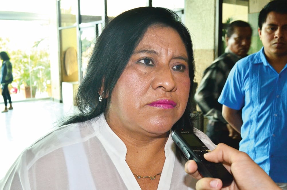 Candelaria Pérez, líder de Morena en el Congreso de Tabasco, dijo que no avalará la Ley de Matrimonios entre Personas del mismo Sexo (ARCHIVO EL UNIVERSAL)