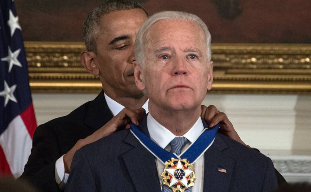 El exvicepresidente Joe Biden y el expresidente Barack Obama en una imagen de enero de 2017 (Foto: AFP)