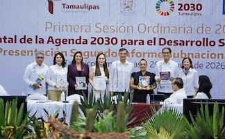 Américo Villarreal presenta los avances de la Agenda 2030