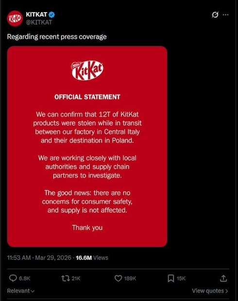 Foto: Captura de pantalla en X