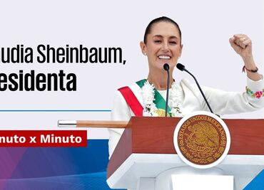 Claudia Sheinbaum toma posesión como presidenta de México; sigue aquí el minuto a minuto
