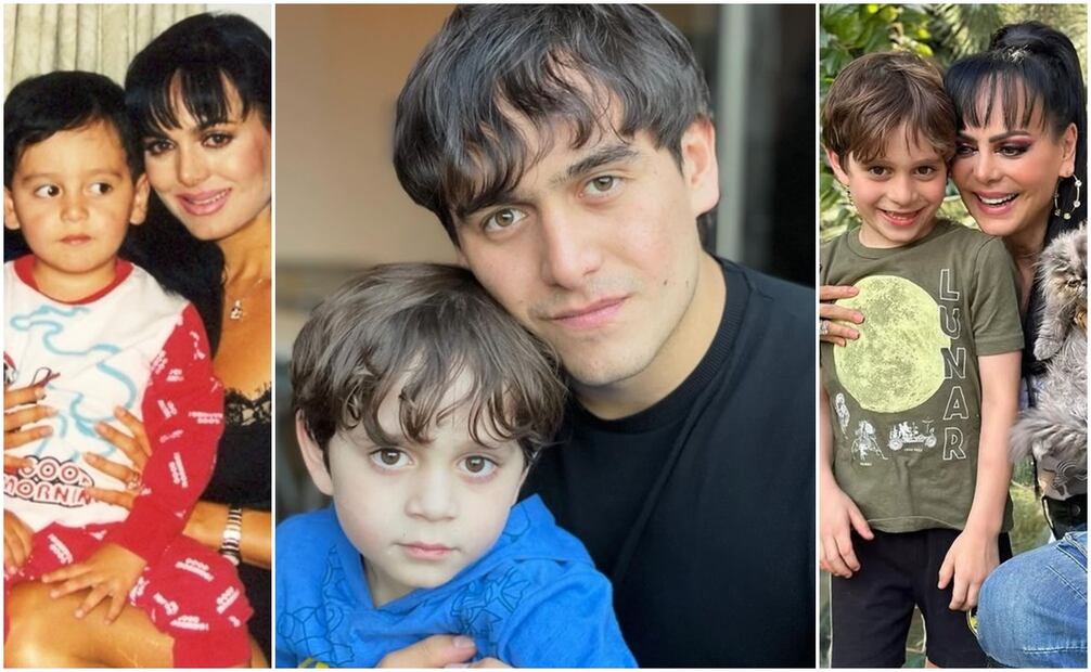 Maribel Guardia, orgullosa del parecido entre su nieto y su fallecido hijo.