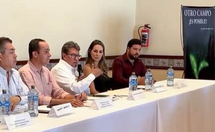 En su último libro, Monreal propone “otro campo”