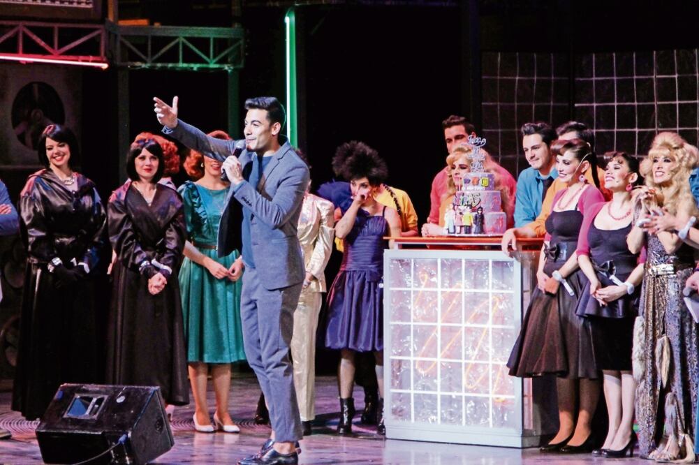 Rivera señaló que la fallecida actriz hizo que él amara el teatro. (CARLOS MEJÍA. EL UNIVERSAL)