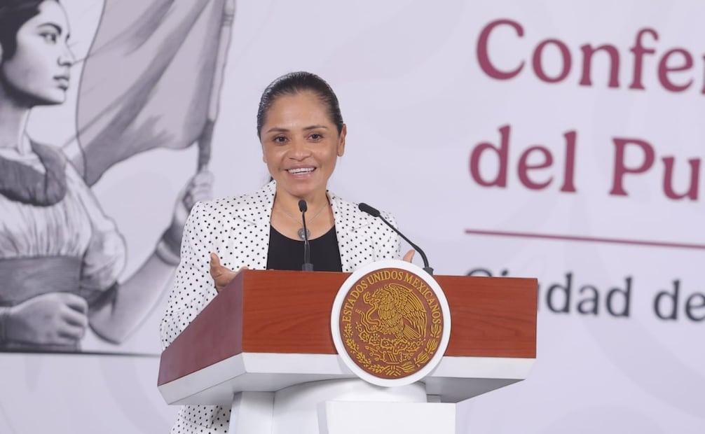 Conferencia de prensa de la presidenta Claudia Sheinbaum Pardo el 22 de mayo de 2026. Foto: Gabriel Pano / EL UNIVERSAL