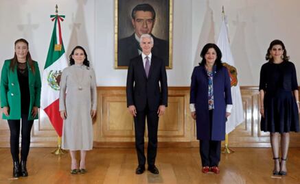 Mujeres encabezan cambios en gabinete de Alfredo del Mazo en Edomex