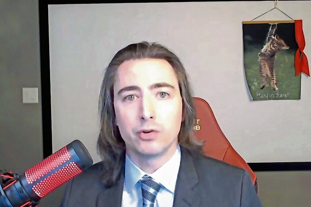 Keith Gill (Roaring Kitty. Foto: de Archivo AP