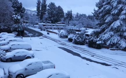 Nieve bloquea tránsito en carreteras de Sonora y evita circulación hacia Chihuahua