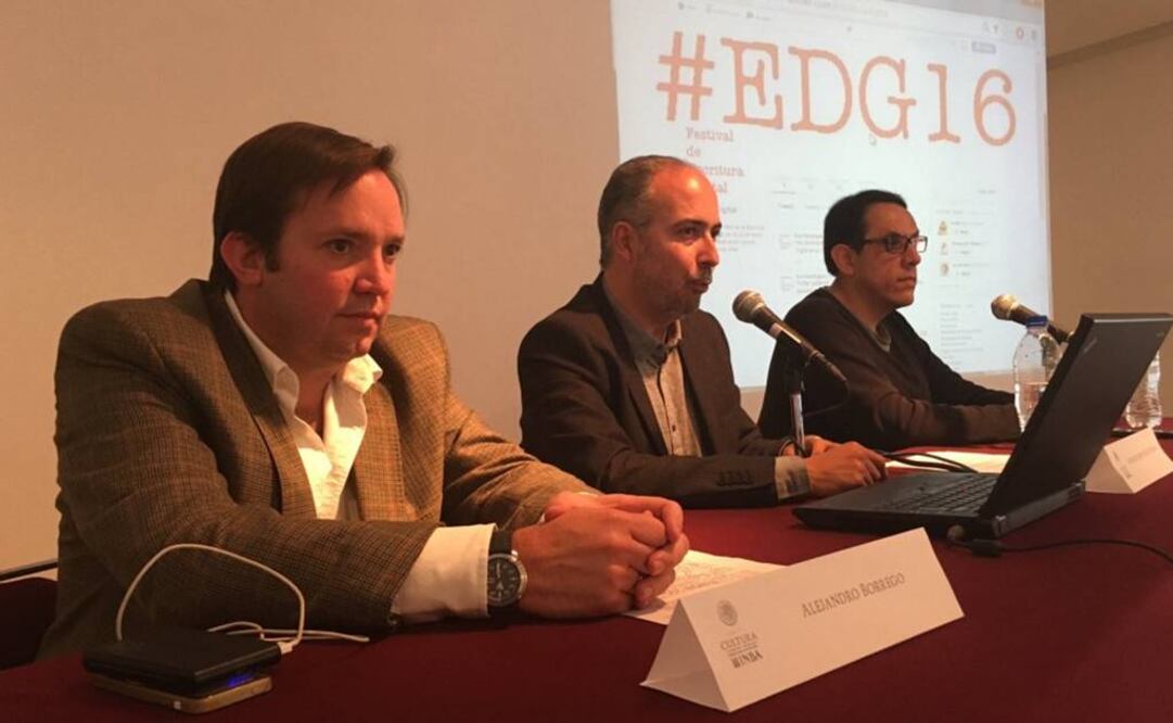 Durante la conferencia se anunció que el encuentro también tendrá lugar en la Sala Manuel M. Ponce del Palacio de Bellas Artes, el Centro de Creación Literaria Xavier Villaurrutia. (FOTO: @EscrituraDigita)
