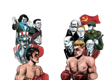 El día que Rocky noqueó al comunismo