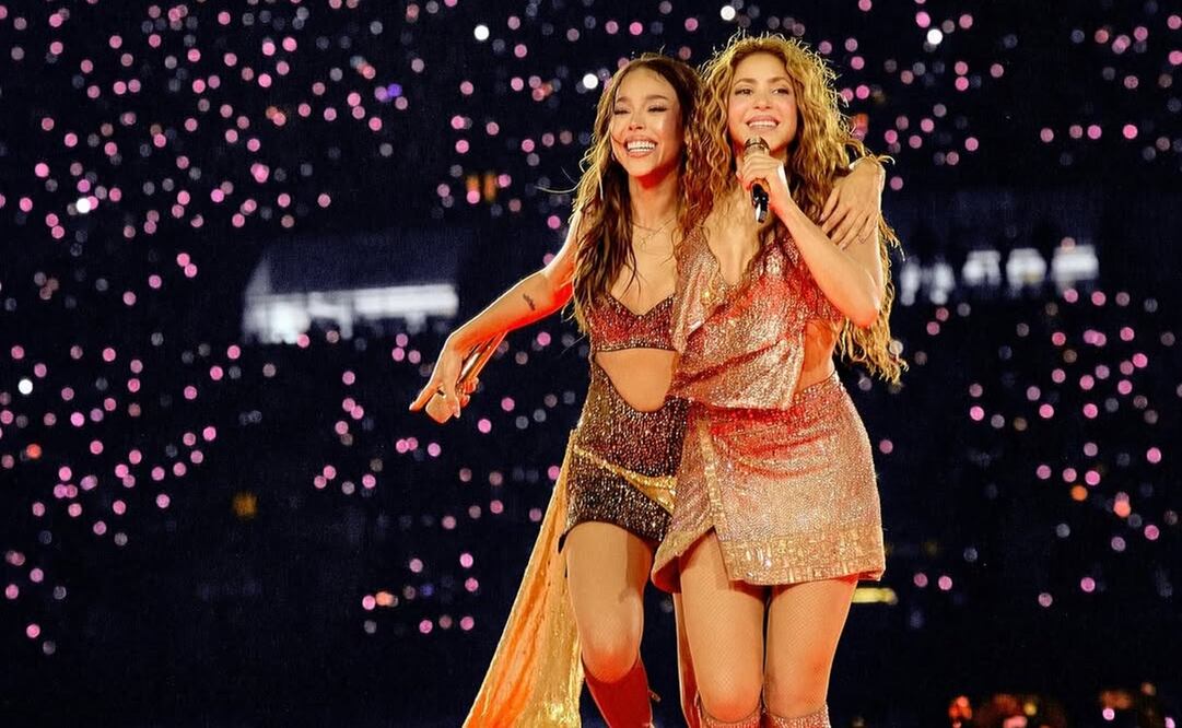 Ambas artistas compartieron al escenario para cantar "Soltera" frente a más de 65 mil personas. Foto: Instagram.