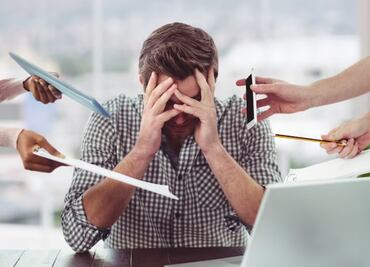 ¿Estrés laboral? Estas son algunas consecuencias de no tener buena salud mental en el trabajo