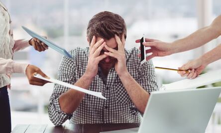 ¿Estrés laboral? Estas son algunas consecuencias de no tener buena salud mental en el trabajo