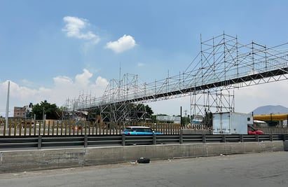 Retirarán puente peatonal de la México-Puebla pero se pondrá uno más adelante