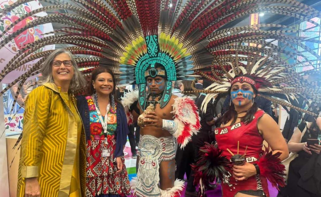 Clara Brugada inaugura Pabellón de Utopías en el Foro Urbano Mundial 2026 en Azerbaiyán; destaca espacios de cuidado.
Foto: Especial.