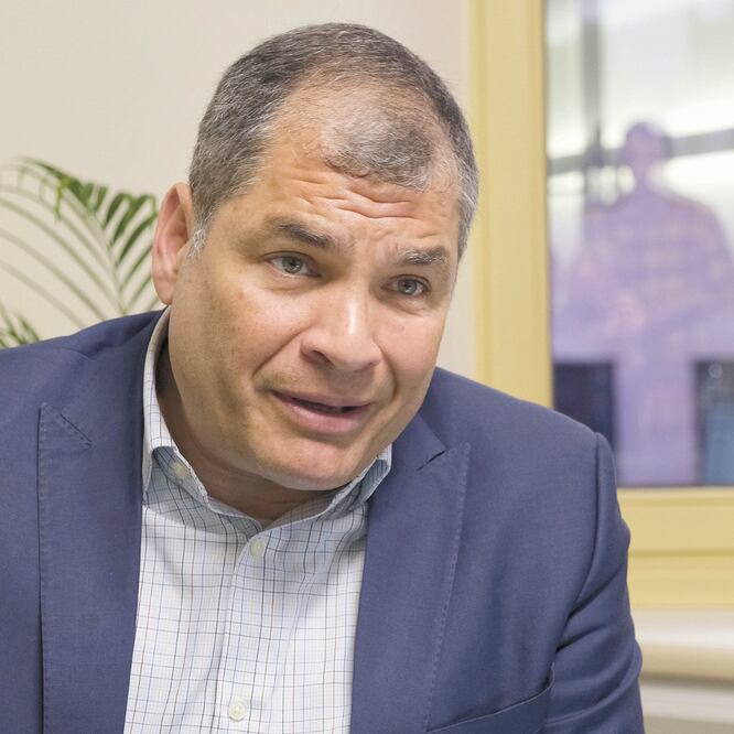 Respuest a. El expresidente Rafael Correa declaró que pidió un préstamo de 6 mil dólares al fondo solidario de la Presidencia, el cual pagó. ARCHIVO EL UNIVERSAL