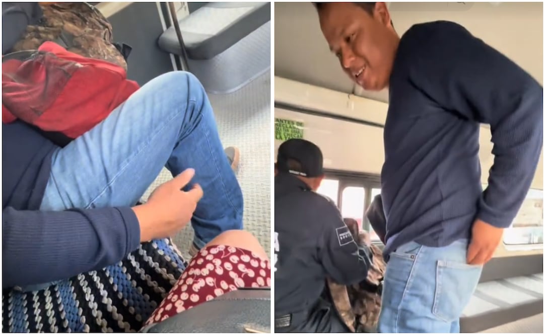 Pasajera exhibe a hombre por acoso en transporte público; caso genera indignación en redes sociales. Foto: Captura de pantalla / TikTok