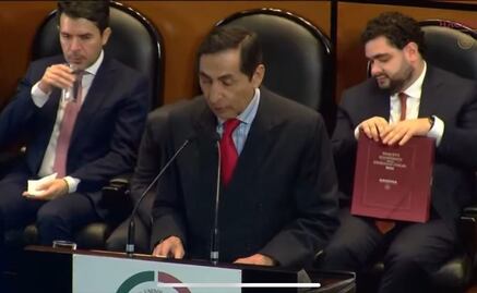 Ramírez de la O entrega a la Cámara de Diputados el Paquete Económico 2024