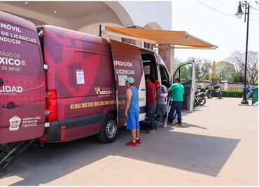 ¡Obtén o renueva tu licencia de conducir! La Unidad Móvil estará disponible hasta el 12 de abril en Coacalco