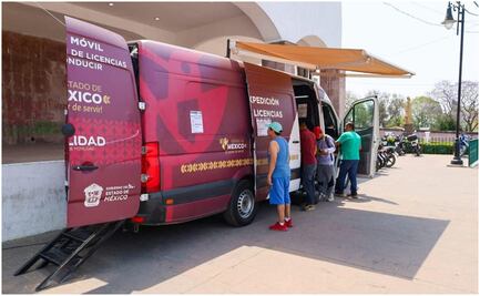 ¡Obtén o renueva tu licencia de conducir! La Unidad Móvil estará disponible hasta el 12 de abril en Coacalco
